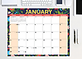 Willow Creek Press Desk Calendar, 17" x 22", Spring Floral, January To December 2022 1 thumbnail image