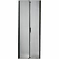 APC NetShelter SX Wide Perforated Split Doors - Black - 85.9" Height - 23.6" Width - 1" Depth