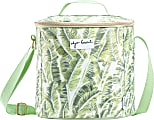 Fit & Fresh Silverbell REPREVE Alja Horvat Palm Leaves Lunch Bag, White/Green