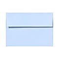 LUX Invitation Envelopes, #4 Bar (A1), Peel & Press Closure, Baby Blue, Pack Of 250