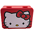 Accessory Innovations Bento Box, Hello Kitty, 6" x 8" x 2-1/2", Red 1 thumbnail image