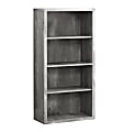 Monarch Specialties 48"H 4-Shelf Adjustable Bookcase, Gray Woodgrain 1 thumbnail image