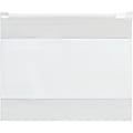 Partners Brand 3 Mil Slide Seal Reclosable White Block Poly Bags, 8" x 6", Clear, Case Of 100
