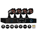 Night Owl PRO-84500 8-Channel Smart DVR Surveillance System With 4 Indoor/Outdoor Cameras