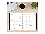 AT-A-GLANCE Monthly Planner 2016 - 9" X 11", Wirebound, Gray Contemporary Design