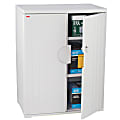 Iceberg OfficeWorks™ Storage Cabinet, 46"H x 36"W, Platinum