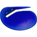 OIC Officemate 30310 Small Plastic Letter Opener, Blue  Handheld  Blue  1 Each 1 thumbnail image