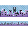 Scholastic Teachers Friend Dog Man Cityscape Trimmers, 2-5/16”H x 36”W, Blue, Pack Of 12 Trimmers 1 thumbnail image