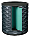Post-it® Pop-up Aqua Notes Vertical Dispenser - 3" x 3" Note - Dark Gray