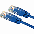 4XEM 100FT Cat5e Molded RJ45 UTP Network Patch Cable (Blue) - 100 ft Category 5e Network Cable  - 4XC5EPATCH100BL 1 thumbnail image