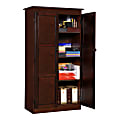 Concepts In Wood Storage Cabinet, 60"H x 30 1/2"W x 17 1/8"D, Cherry 1 thumbnail image