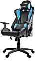Arozzi Forte Ergonomic Faux Leather High-Back Gaming Chair, Black/Blue