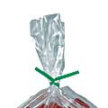 Partners Brand Plastic Twist Ties, 5/32" x 12", Green, Case Of 2,000 1 thumbnail image