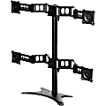 DoubleSight Displays Quad Monitor Flex Stand TAA - 27" to 30" Screen Support - 80 lb Load Capacity - Flat Panel Display Type Supported36" Width - Desktop - Black - TAA Compliant 1 thumbnail image