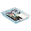 Really Useful Box® Storage Tray, 9 1/2" x 13 1/2" x 1 1/2", Clear