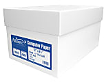 Alliance Continuous Feed Computer Paper, 12” x 8-1/2”, White, 18 lb 1 thumbnail image