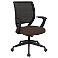 Office Star™ Work Smart Mesh Task Chair, Cocoa/Black 1 thumbnail image