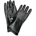 NORTH 14" Unsupported Butyl Gloves - Chemical Protection - 8 Size Number - Butyl - Black - Water Resistant, Durable, Chemical Resistant, Ketone Resistant, Rolled Beaded Cuff, Comfortable, Abrasion Resistant, Cut Resistant, Tear Resistant