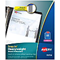 Avery® Snap-In Top-Loading Sheet Protectors, Letter Size, Clear, Pack Of 50 1 thumbnail image