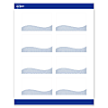 Avery® Printable Cards With Sure Feed® Technology, 2" x 3-1/2", Matte White With Colorful Design, Pack Of 80 1 thumbnail image