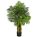 Nearly Natural Kentia Palm 48”H Artificial Tree With Pot, 48”H x 14”W x 14”D, Green