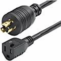 StarTech.com 1ft (30cm) Heavy Duty Power Cord, Twist-Lock NEMA L5-15P to NEMA 5-15R, 15A 125V, 14AWG, UL Listed 1 thumbnail image