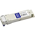 AddOn Juniper Networks JNP-QSFP-40G-LX4 Compatible TAA Compliant 40GBase-LX4 QSFP+ Transceiver (MMF/SMF, 1270nm to 1330nm, 150m/2km, LC, DOM)