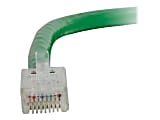 C2G 2ft Cat6 Non-Booted Unshielded (UTP) Network Patch Cable - Green - 2 ft Category 6 Network Cable  - 04128 1 thumbnail image