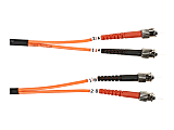 Black Box Fiber Optic Duplex Patch Network Cable, FO625010MSTST 1 thumbnail image