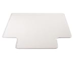 Deflecto ExecuMat Chair Mat For High-Pile Carpets, Wide Lip, 45" x 53", Clear