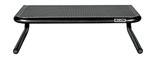 Allsop® Monitor/Printer Stand, Jr Model, Pearl Black