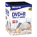 Memorex® DVD+R Recordable Media With Movie Cases, 4.7GB/120 Minutes, Pack Of 10 1 thumbnail image