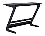 Zuo Modern Zoroastria 47"W Writing Desk, Black 1 thumbnail image