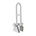 HealthSmart® Easy-Grip Portable Clamp-On Tub Safety Grab Bar, 14 3/4" x 7", White 1 thumbnail image
