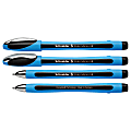 Schneider Slider Memo XB Ballpoint Pens, Extra Bold Point, 1.4 mm, Black Barrel, Black Ink, Pack Of 10
