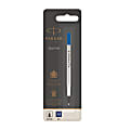 Parker® Rollerball Pen Refill, Medium Point, 0.7 mm, Blue