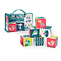 Miniland Feel To Learn Soft Rattle Cubes Set 1 thumbnail image