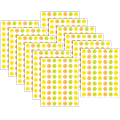 Teacher Created Resources® Mini Stickers, Lemon Zest, 378 Stickers Per Pack, Set Of 12 Packs