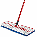 O-Cedar Hardwood Floor 'N More 3-Action Mop - MicroFiber Head - Double-sided, Flexible, Reusable, Washable, Swivel Head, Absorbent, Machine Washable 1 thumbnail image