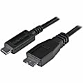 StarTech.com 0.5m USB C to Micro USB Cable - M/M - USB 3.1 (10Gbps) 1 thumbnail image
