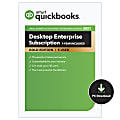Intuit® QuickBooks® Desktop Enterprise 2021, Gold, For 5 Users, 1-Year Subscription, Windows®, Download 1 thumbnail image