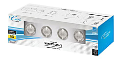 Euri Integrated Indoor LED Vanity Light With Chrome Trim, 4-1/2" x 23", 1800 Lumens, 20 Watts, 3000 Kelvin/Soft White, 1 Each  
