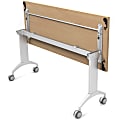 Special-T Link 60" Table Flip Base - Metallic Silver Flip Base - 27.75" Height x 17.50" Width - Assembly Required