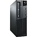 Lenovo ThinkCentre M82 2756-D7U Desktop Computer - Intel Core i5 (3rd Gen) i5-3550 3.30 GHz - 4 GB DDR3 SDRAM - 250 GB HDD - Windows 7 Professional 64-bit - Small Form Factor - Business Black 1 thumbnail image