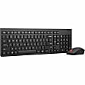 Lenovo Essential Wireless Keyboard & Mouse Combo, Gen 2 - Black - USB Type A Wireless RF 2.40 GHz Keyboard - 4X31N50708 1 thumbnail image