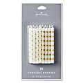 Hallmark Stripes and Dots on White Birthday Candles Pack 1 thumbnail image
