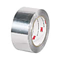 3M 1450 Aluminum Foil Tape 2" x 60 yds. (1 Pack) 1 thumbnail image