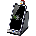 Victor CS100 Wireless Phone Charger with Pencil Cup - Input connectors: USB - 1 Each 1 thumbnail image