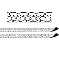 Teacher Created Resources Magnetic Border, Squiggles And Dots, 24' Per Pack, Set Of 2 Packs 1 thumbnail image
