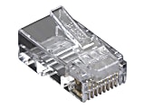 Black Box CAT6 Modular Plug - Network connector - RJ-45 (M) - unshielded - CAT 6 (pack of 50) 1 thumbnail image